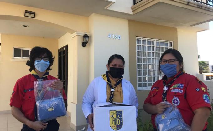 Entrega de donaciones de caretas y cubrebocas por COVID-19 al Instituto Mexicano del Seguro Social