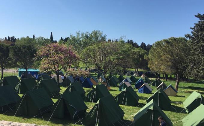101 tent in 18 minutes 