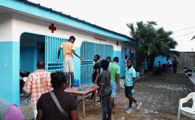 RENOUVELLMENT DE LA PEINTURE D'UN CENTRE DE SANTE 