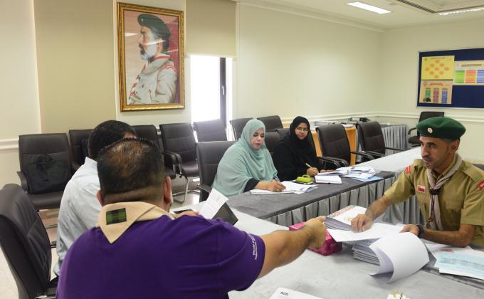 لجنة تقييم الدعم العالمي تبدأ الجيسات تبدأ تقييم معايير الجودة بالمديرية العامة للكشافة والمرشدات