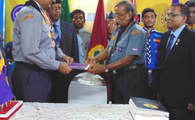 Mr. Janaprith Fernando assumes duties as Deputy Chief Commissioner of the Sri Lanka Scout Association.  