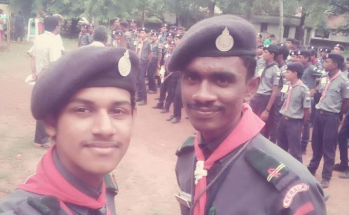 Rajyapuraskar Scout camp in 2016 