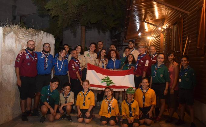 Scouts around the world visiting Greece