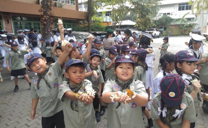 จิตอาสา ร่วมกันเก็บขยะ