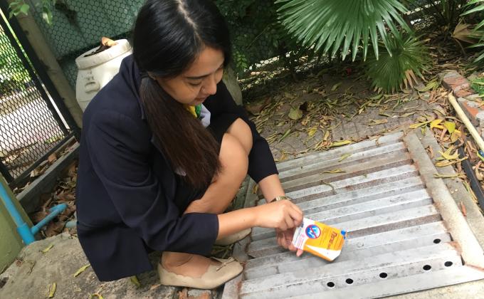 หยอดทรายอะเบท