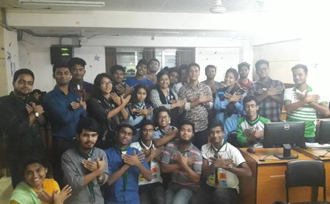 Daffodil International University Air Rover Scout Group Arranges a Special Crew Meeting 