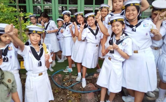 จิตอาสาเก็บขยะ