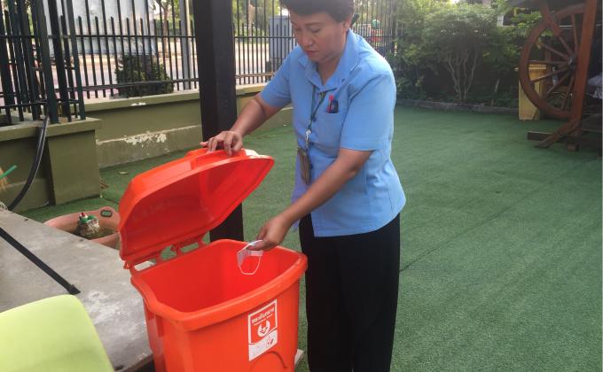 รณรงค์การทิ้งขยะมีพิษ