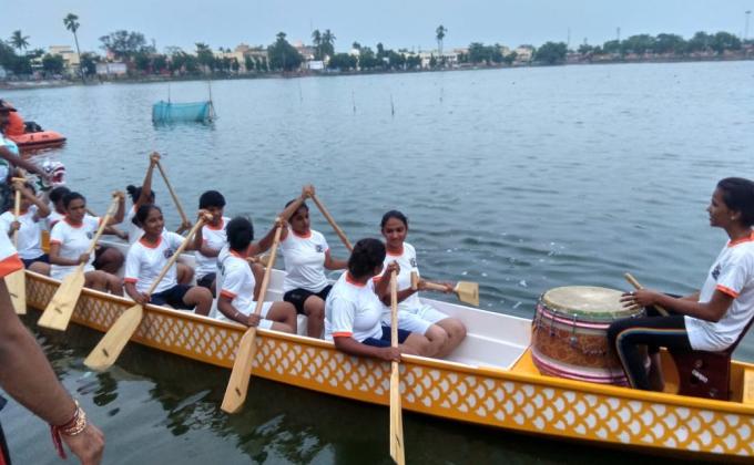 SEA SCOUTS INDIA - DRAGON BOAT 