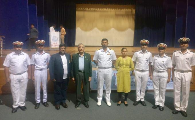 LECTURE ON SOLO CIRCUMNAVIGATION BY CDR.ABHILASH TOMY 