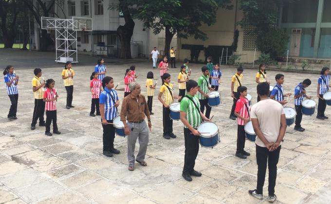 SEA SCOUTS INDIA BAND TRAINING 