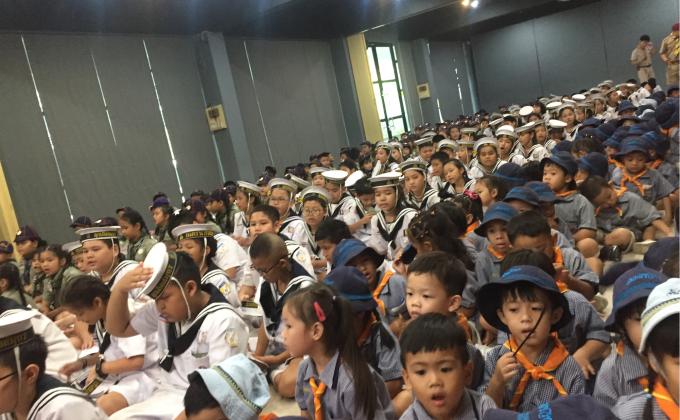 ลูกเสือ จิตอาสา