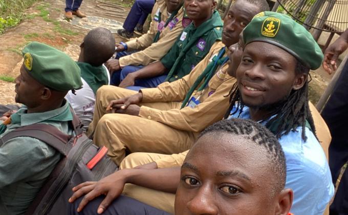 Scout in Sierra Leone 
