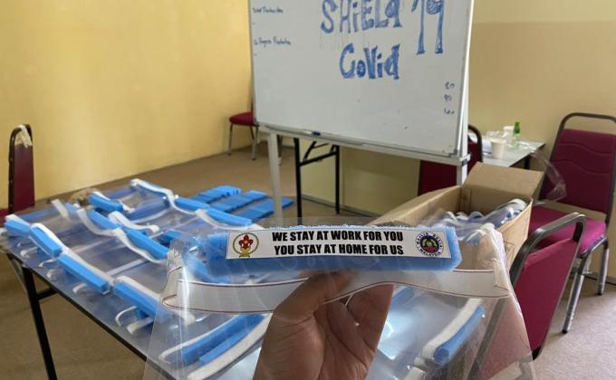 CoVid19 - Pahang Rovers Create Diy Face Shield