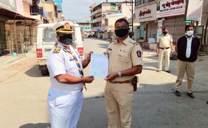 SEA SCOUTS INDIA CORONA WARRIORS 