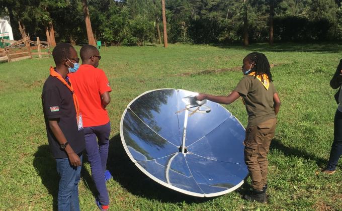 Parabolic Solar Cooker