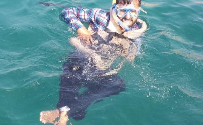 wahdat scouts open Groups Pakistan a beautiful snorkeling, cliff diving, underwater photographs and jet ski in charrna island, Arabian sea 