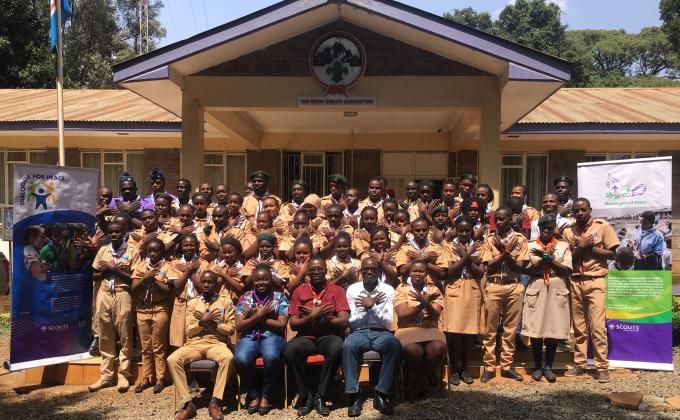 NAIROBI COUNTY SCOUTS MESSENGERS OF PEACE TRAINING
