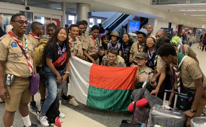 15 Scouts ont représentés MADAGASCAR au 24e WORLD SCOUT JAMBOREE 