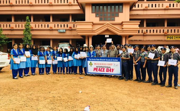 Conducted Peace Rally 