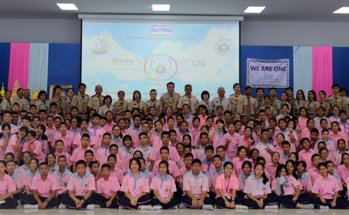 “We are one” Project Messengers of Peace Thailand
