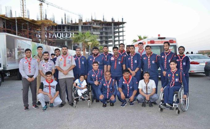 Bahrain Bahrain Scouts Participate in Cancer Fight Festival *