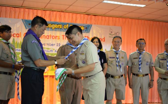 Blue Neckerchief of Messenger of Peace, THAILAND
