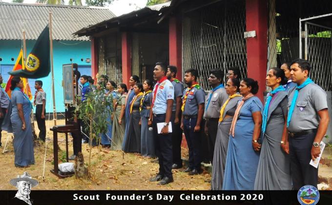 B P Day Celebrations - 2020 Sri Lanka Scout Association - Negombo District Branch 