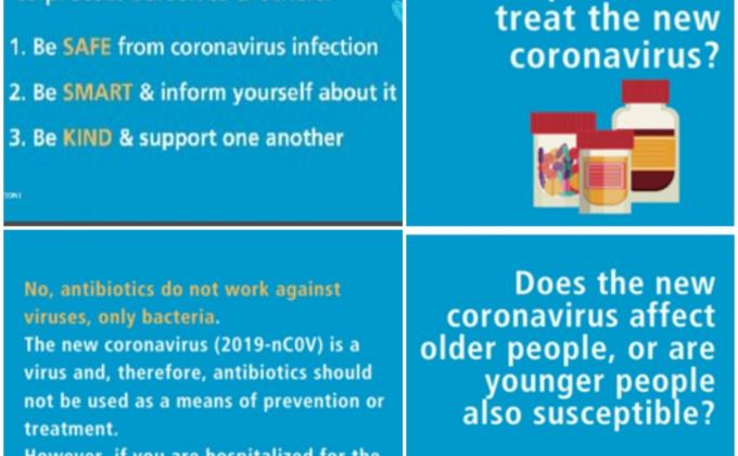 Breaking the corona virus chain 