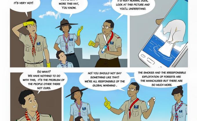 LA BANDE DESSINÉE AU SERVICE DU SCOUTISME 