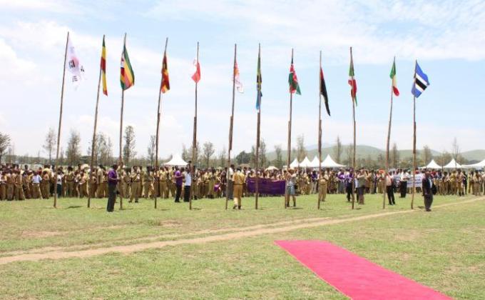 Officiall Opening Celebrations for Africa Scout Day - Arusha, Tanzania 2017