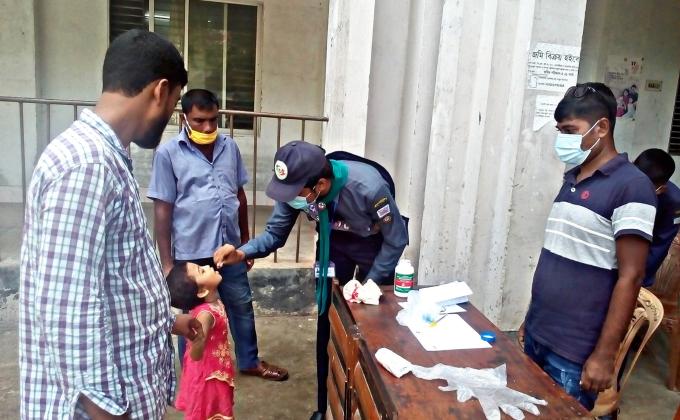  Today, 04/10/2020 from 8 am to 4 pm, the scouts of Palli Mukto Scouts Group have actively volunteered for the Vitamin A campaign.