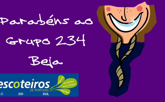 PARABÉNS AO GRUPO 234 BEJA