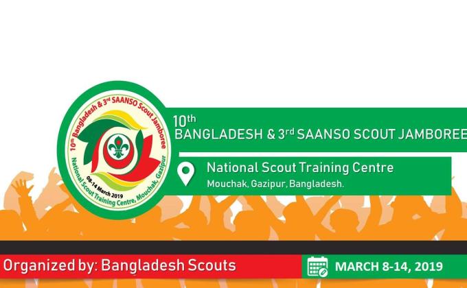 10th Bangladesh & 3rd SAANSO Jamboree 2019