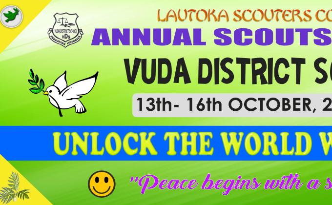 ANNUAL SCOUTS CAMPING with the theme: "Unlock the World With PEACE"