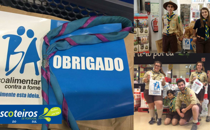 Grupos na Campanha do Banco Alimentar Contra a Fome - Maio 2017