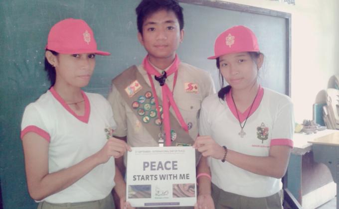 MoP - FRANNIE , LEE ANN & DUANE  #messengerofpeace #worldscouting #peaceday