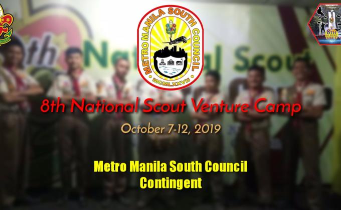 8th National Scout Venture Camp - Metro Manila South Council Last Contingent