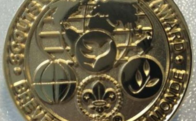 Scouts of the World Award Pin Badge