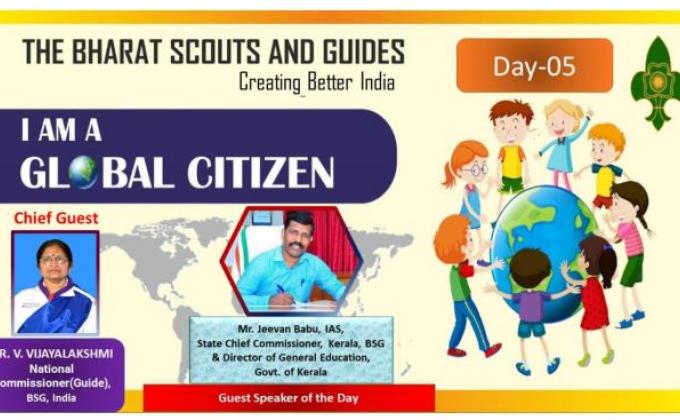 REPORT OF WEBINAR CONDUCTED BY BHARAT SCOUTS AND GUIDES DAY 5