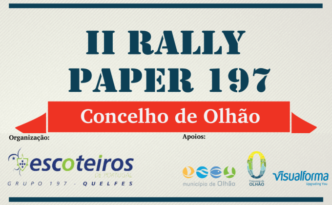II RALLY PAPER 197 - CONCELHO DE OLHÃO