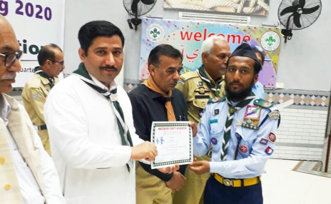 Receiving Ramblers Proficiency