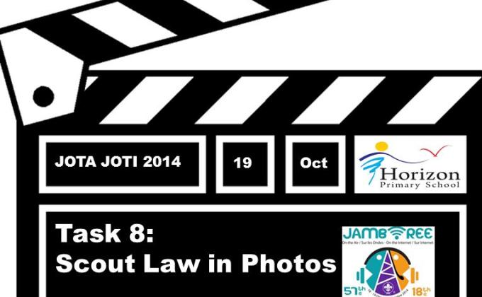 2014 JOTA JOTI Task 8: The Scout Law by Horizon_Scouts