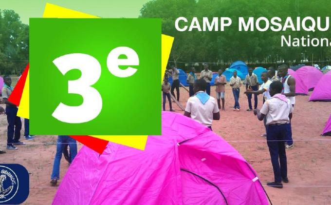 Camp Mosaique National 3ème édition Akodéha 2017 (Scoutisme Beninois)