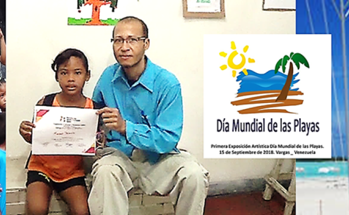 Primera Exposición Artística Día Mundial de las Playas, y Finalización del Curso “Iniciación al Dibujo y la Pintura”. Gestión Artística y Cultural