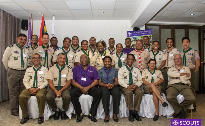 Mauritius Scouts Association National Board members Induction Workshop.