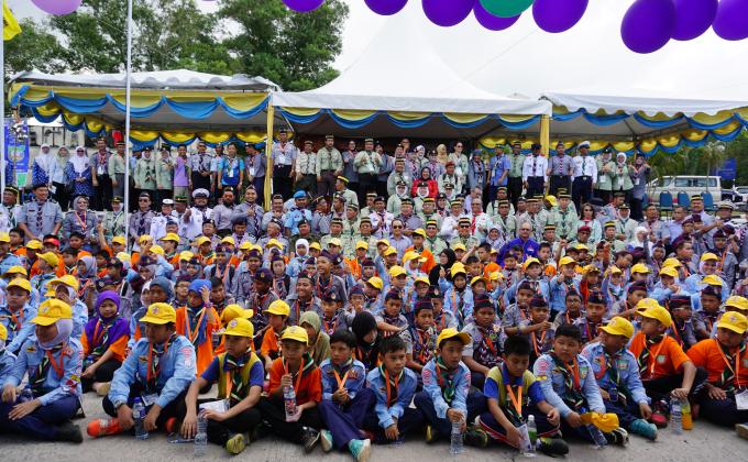 BRUNEI DARUSSALAM SCOUTS ASSOCIATION ORGANISED 4TH BRUNEI DARUSSALAM CUBBOREE