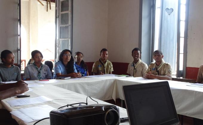 1ere Conférence : Le scoutisme de Madagascar & les réseaux sociaux