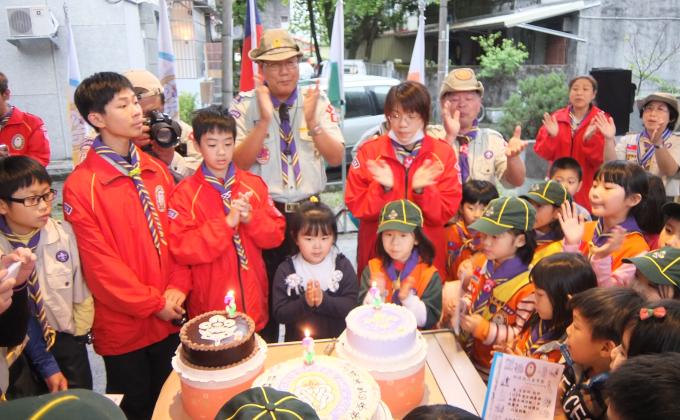 My scout team is already three years old now!