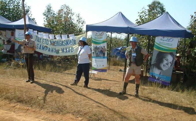 COEUR DE LA PAIX MADAGASCAR/MoP : Promotion de l'esprit scout avec les parents pour être un acteur de la paix